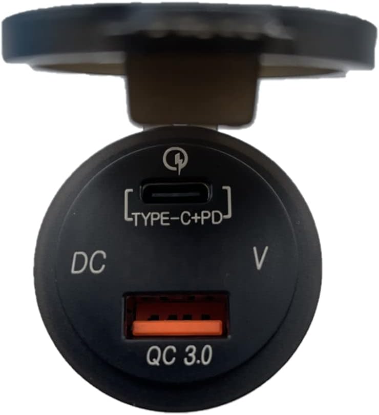 Poly-Planar Panel Mount USB Charging Ports - 12V