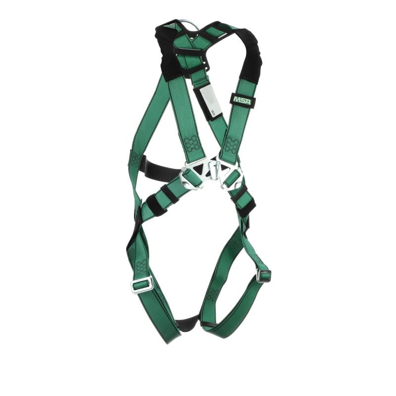 MSA V-Form Full Body Safety Harness with Back D-Ring