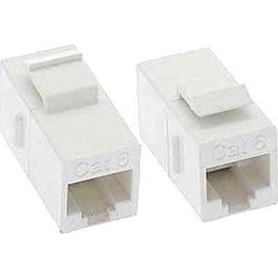 Unirise, USA Unirise C5E-CPLR-WHT CAT5E RJ45 Keystone in-LINE Coupler, WHT