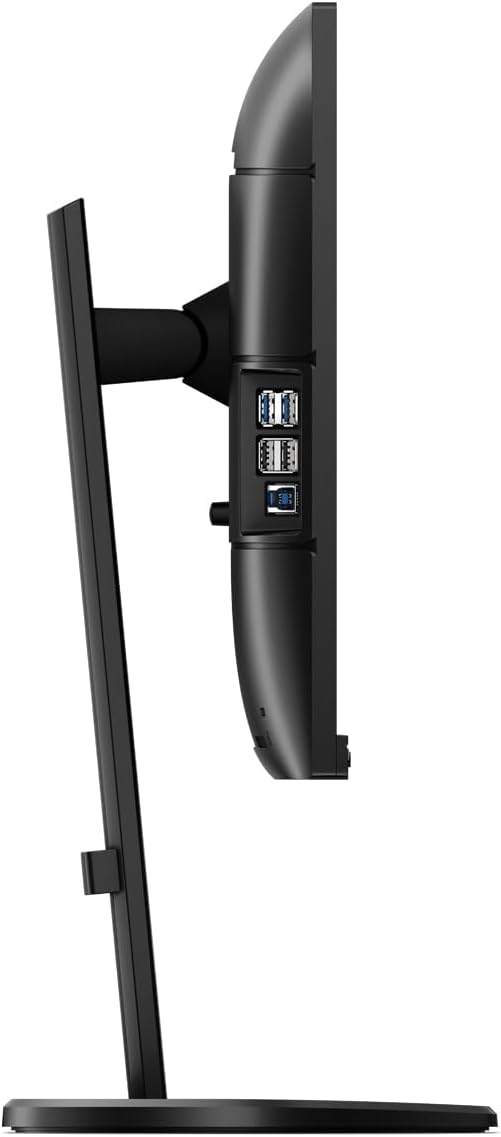 PHILIPS 241B8QJEB/17 24” Monitor, FHD IPS Panel, VGA, DVI, DP, HDMI, USB-Hub, EPEAT, Built-in Speaker, Height Adjustable