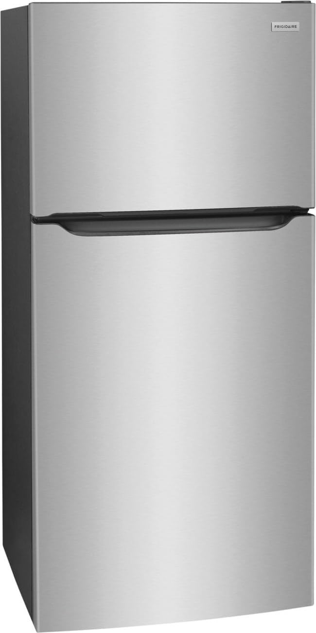 Frigidaire FFTR2045V 30 Inch Wide 20 Cu. Ft. Top Freezer Refrigerator with Crisper Bins and LED Lights - White