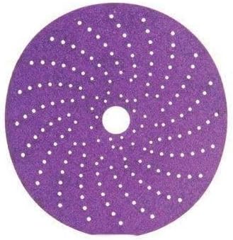 3M CUBITRON II 6" Hook-and-Loop Clean Sanding Discs, 250 Count