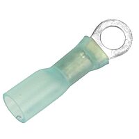 Pacer 16-14 AWG Heat Shrink Ring Terminal - #10 Stud Size - 3 Pack