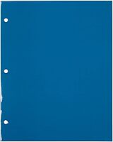 JAM PAPER Laminated Two-Pocket Glossy 3-Hole Letter Size Folders