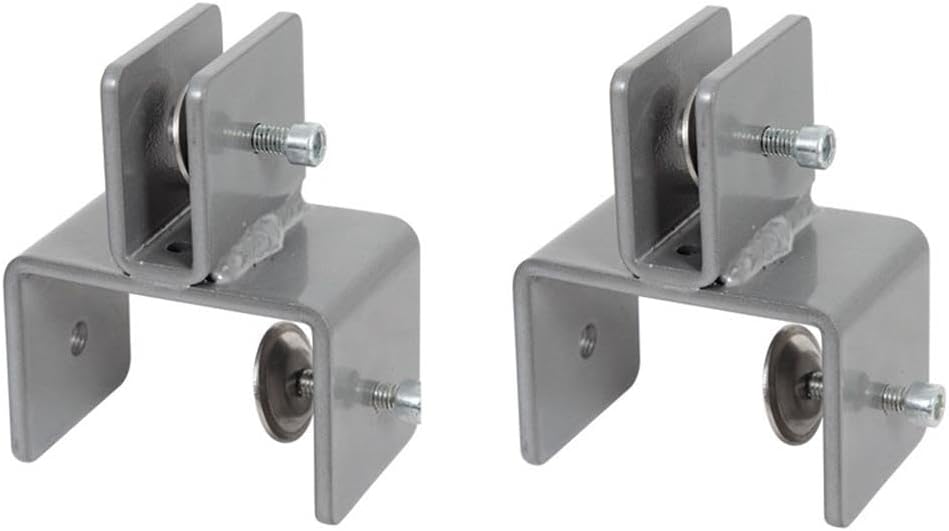 Boss Office Products Plexiglas Panel Cubical Clamps, 5-5/8in x 2-1/4in, Set Of 2 Clamps