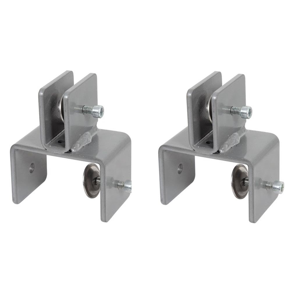 Boss Office Products Plexiglas Panel Cubical Clamps, 5-5/8in x 2-1/4in, Set Of 2 Clamps