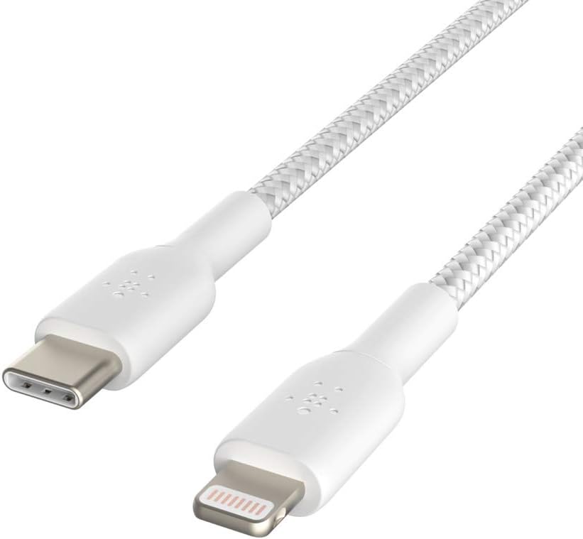 Belkin BoostCharge USB-C to Lightning Cable - MFi Certified 18W Power Delivery