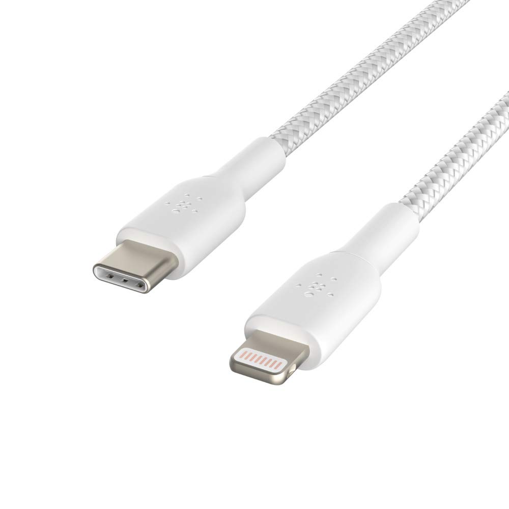 Belkin BoostCharge USB-C to Lightning Cable - MFi Certified 18W Power Delivery