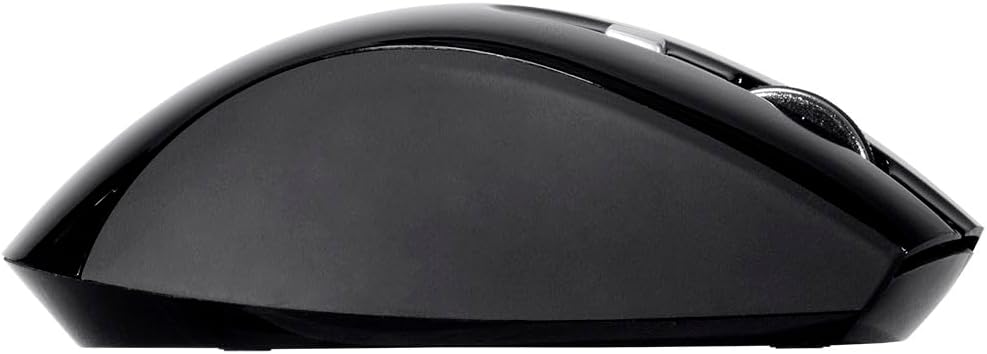 Monoprice Select Wireless Ergonomic Mouse - Two Additional Buttons, 2.4 Ghz Wireless Signal, Ideal for Work, Home, Office