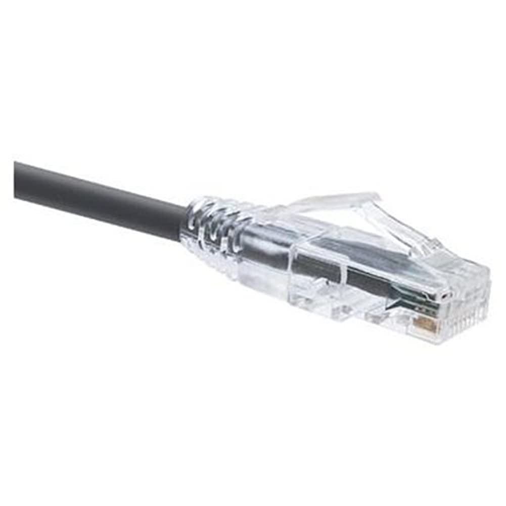 Oncore Clearfit CAT6 Patch Cable, Black, Snagless, 2FT