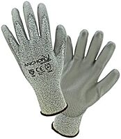 Anchor Blk Microfoam Nitrile 15 Ga Gray Lrg