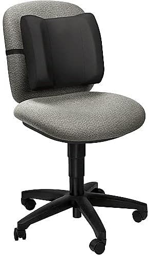Fellowes High-Profile Backrest, 12inH x 13inW x 4inD, Black