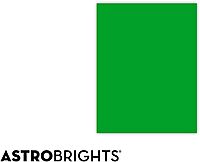 Astrobrights® Color Multi-Use Printer & Copy Paper, 1 Ream, Gamma Green, Letter (8.5" x 11"), 500 Sheets Per Ream, 24 Lb