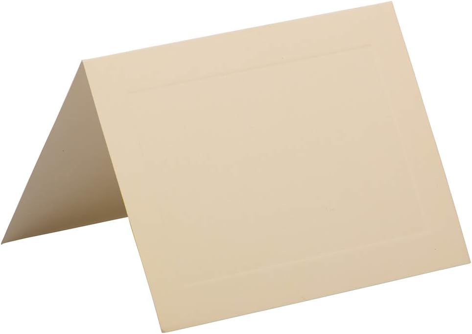 JAM PAPER Strathmore Foldover Cards - 80lb Wove - 25/Pack