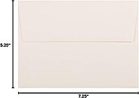 JAM PAPER Booklet Invitation Envelopes