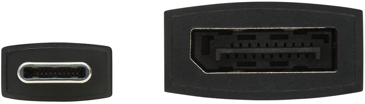 Tripp Lite USB-C to DisplayPort Adapter Cable, Thunderbolt 3 Compatible Cable Adapter USB C to DP (M/F), DisplayPort DP 1.4