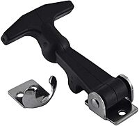 Southco One-Piece Flexible Handle Latch Rubber/Stainless Steel Mount