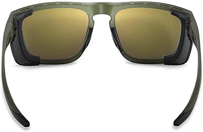 WARBIRD Dead Space Polarized Sunglasses w/Removable Deflector Shields - 100% UVA/UVB Blocking - ANSI Z87.1 Safety Rating