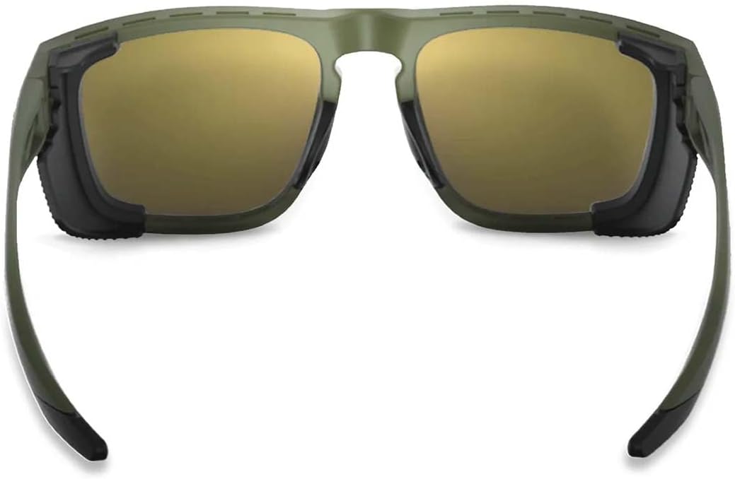 WARBIRD Dead Space Polarized Sunglasses w/Removable Deflector Shields - 100% UVA/UVB Blocking - ANSI Z87.1 Safety Rating
