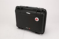 NANUK Large Series 925 Lightweight NK-7 Resin Waterproof Case with Cubed Foam, Black