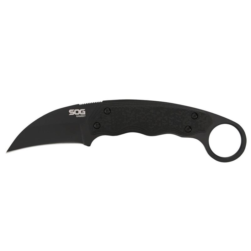 SOG GAMBIT / 2.58" SHEEPSFOOT BLADE/BLISTER PACK