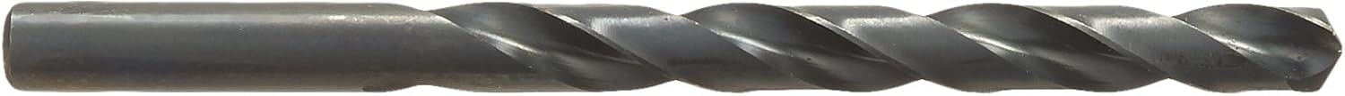 IRWIN 21/64 in Black Oxide Fractional Drill Bit, Jobber (135°) - 67521