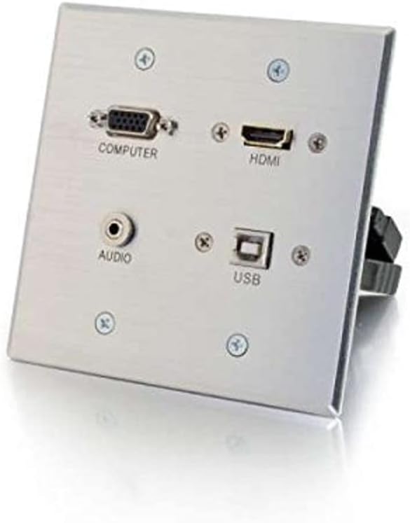 C2G Decora Wall Plates and Snap-In Keystone Inserts