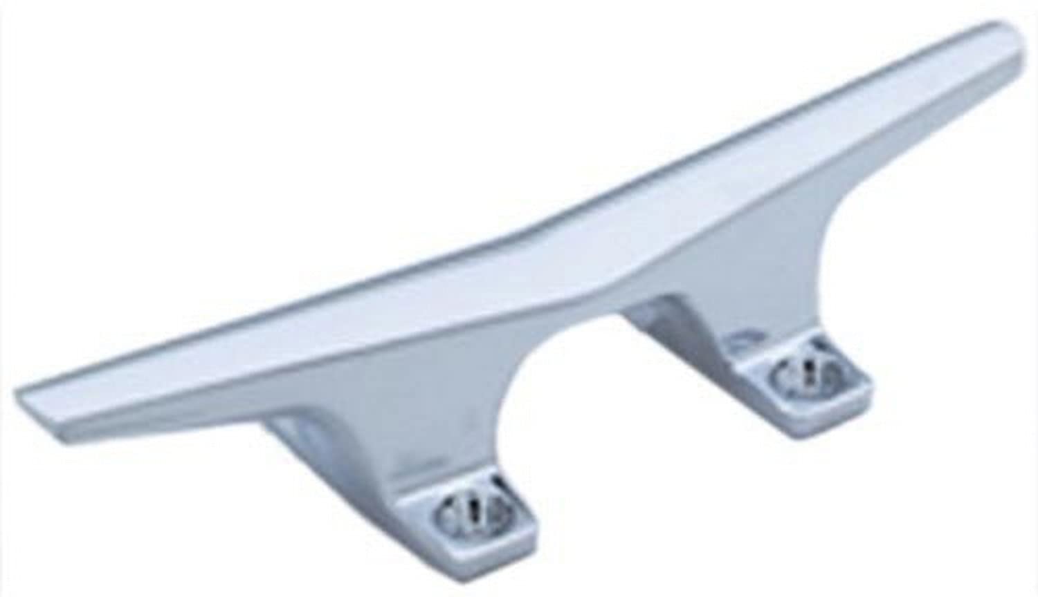 Attwood 6244-6 Chrome-Plated Zinc Cleats, 4 1/2 Inches Long, 1 1/16 Inches Tall, Comes with 4#8 Fasteners, Sold in Pairs