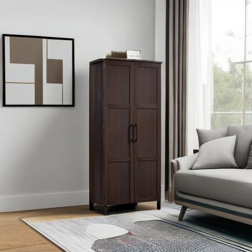 Sauder HomePlus Storage Cabinet/ Pantry Cabinet, Dakota Oak finish Oak Dark