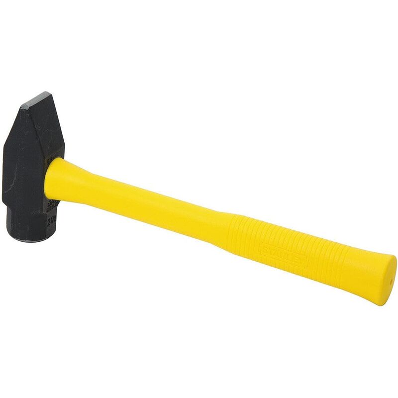 Stanley 56-218 2-1/2-Pound Jacketed Fiberglass Blacksmith Hammer 2.5-Pound Blacksmith Black