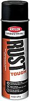 Krylon Industrial Rust Tough Acrylic Enamel Flat Black - Lot of 6