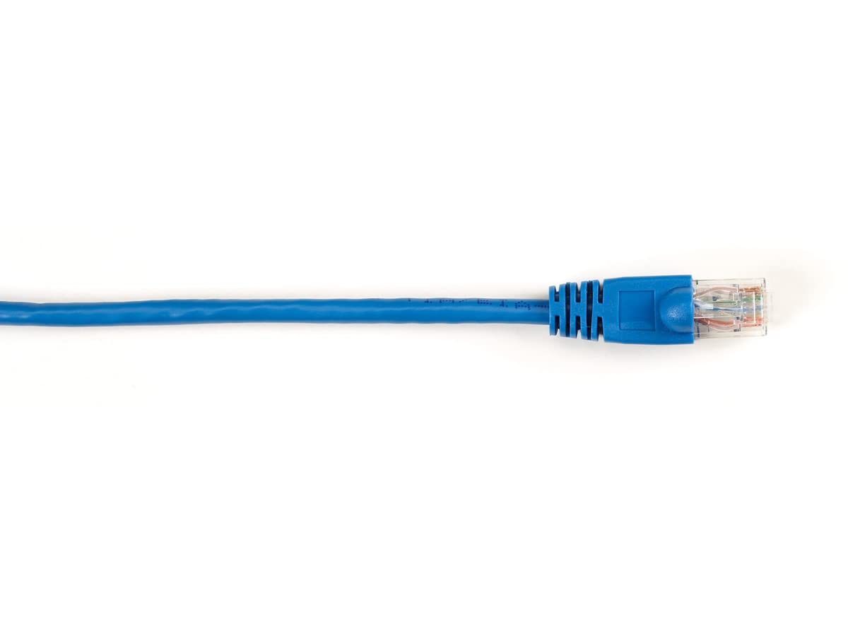 Black Box Connect CAT6 Molded Boot Patch Cable - 25FT - Blue