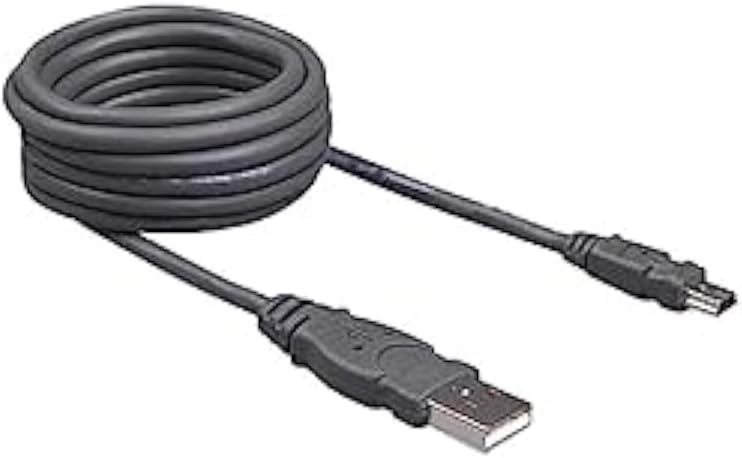 Belkin F3U138B06 USB Cable - 5.91 ft USB Data Transfer Cable - First End: 5-pin Mini USB Type B - Black