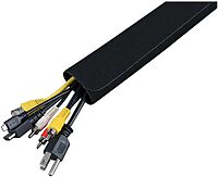Klein Tools 450-330 Cable Management Sleeve, Cord Management for Home, Office or Job, 1-3/4-Inch Max Diameter, 3-Foot Length