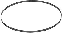 Milwaukee Portable Band Saw Blade, Bi-Metal, 44-7/8" x 1/2" x 0.020", 10 TPI, 3-Pack
