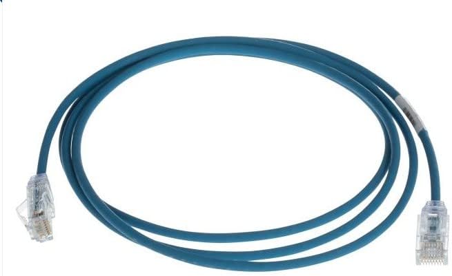 Panduit Cat6 28awg Network Patch Cable/Cord, 5 Foot Blue UTP28SP5BU