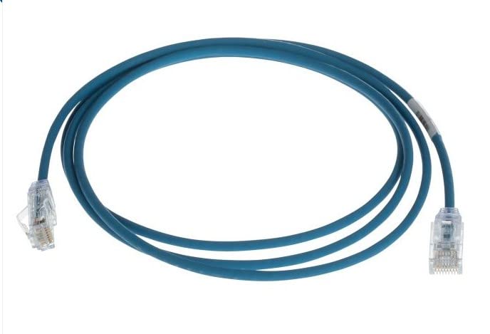 Panduit Cat6 28awg Network Patch Cable/Cord, 5 Foot Blue UTP28SP5BU