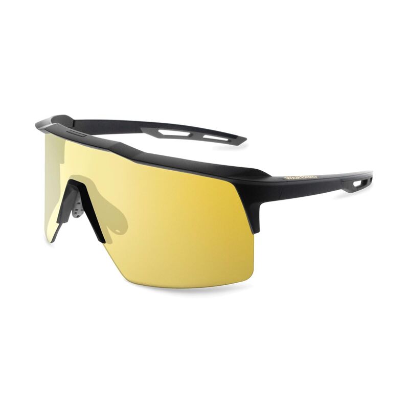 WARBIRD Ghost Wolf Polarized Mono-Shield Safety Sunglasses
