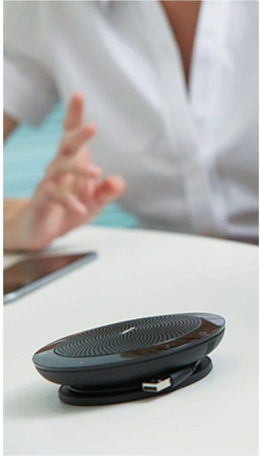 Jabra 7510-409 Speak 510+ UC USB VoIP Desktop Hands-Free Wireless Wired Bluetooth