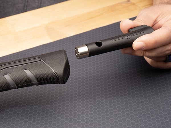 Real Avid Armorer's Master Hammer - 20 Ounce 9-1/2" Hammer with Changing Heads Including Soft Blow, Steel