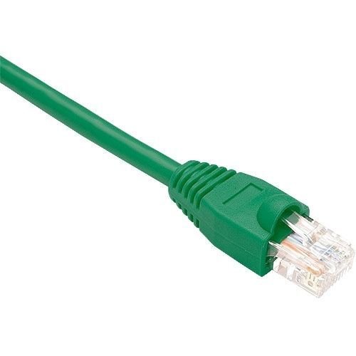 UNC CAT6 Patch Cable 1FT Shielded, Booted - Green