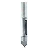 Makita 733030-2A Router Bit Panel Pilot Carbide Tip, 1 Cutting Flute, 1/4 inch Shank, 1/4-Inch Radius Cut