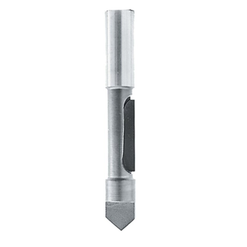 Makita 733030-2A Router Bit Panel Pilot Carbide Tip, 1 Cutting Flute, 1/4 inch Shank, 1/4-Inch Radius Cut