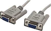 StarTech.com 10' RS232 Serial Null Modem Cable - Null modem cable - DB-9 (F) to DB-9 (F) - 10 ft (SCNM9FF)