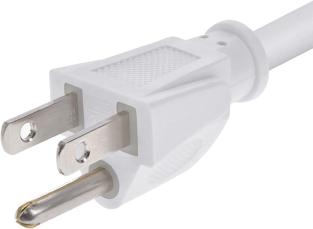 Monoprice Power Cord - NEMA 5-15P to IEC 60320 C13, 18AWG, 10A/1250W, 125V, 3-Prong
