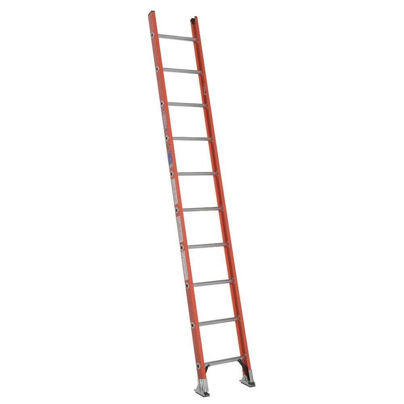 Werner (D6210-1) Single Ladder, Fiberglass