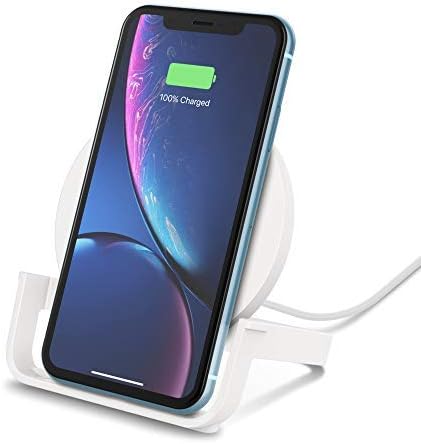 Belkin Quick Charge 10W Wireless Charger - Qi-Certified Charger Stand for iPhone