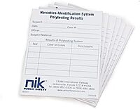 P-10 Polytesting Report Pads (25 Sheets)