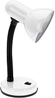 SIMPLE DESIGNS LD1003 Basic Metal Desk Lamp with Flexible Hose Neck