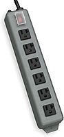 Tripp Lite 6 Outlet Waber Industrial Power Strip, 15ft Cord with 5-20P Plug (UL620-15)